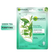 GARNIER - Green Tea - Serum Mask (32g) - Green