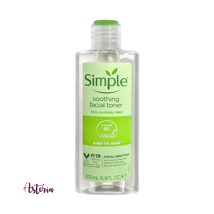 Simple - Soothing facial toner (200ml)