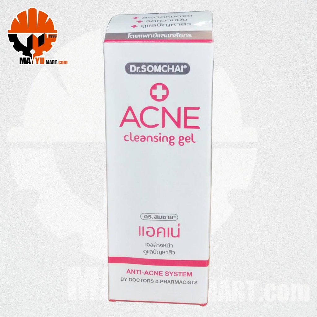 Dr.Somchai - Acne - Cleansing Gel (50g) (Red)