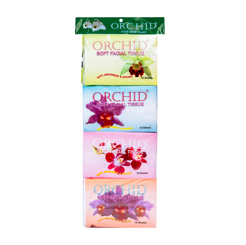 Orchid - Soft Facial Tissue - Pocket (16 Pcs)