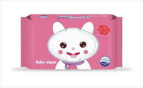 Lovely Baby - Baby Wipes (80 pcs) - Pink