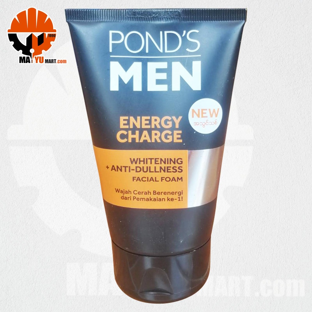 POND'S (Men) - Energy Charge - Facial Foam (100g) - Orange