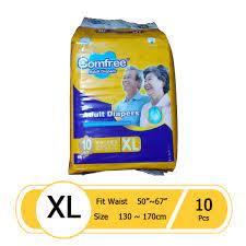 Comfree - Adult Diaper - XL(10pcs)