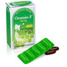 Oramin F - Natural Korean Ginseng Royal Jelly - 1Card (5pcs)