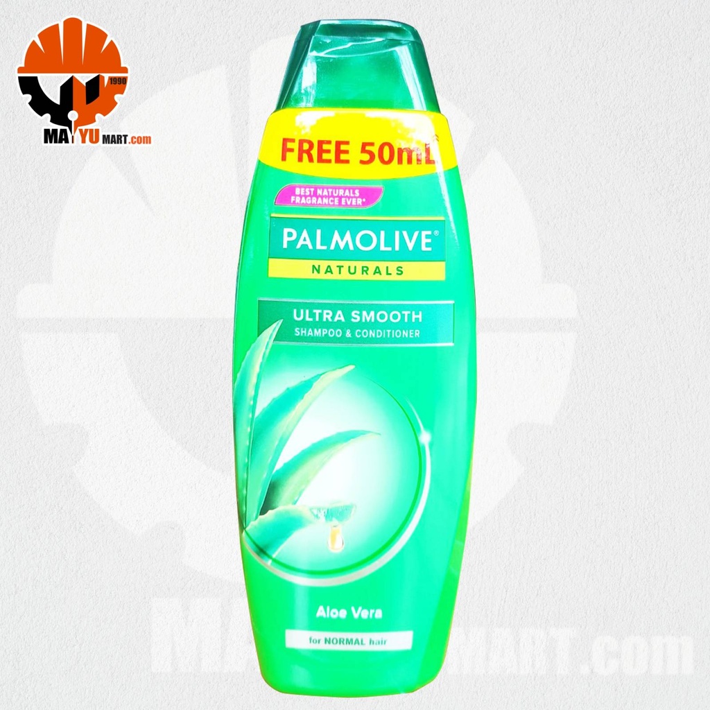 Palmolive - Aloe Vera - Ultra Smooth - Shampoo&amp;Conditioner (90ml) green