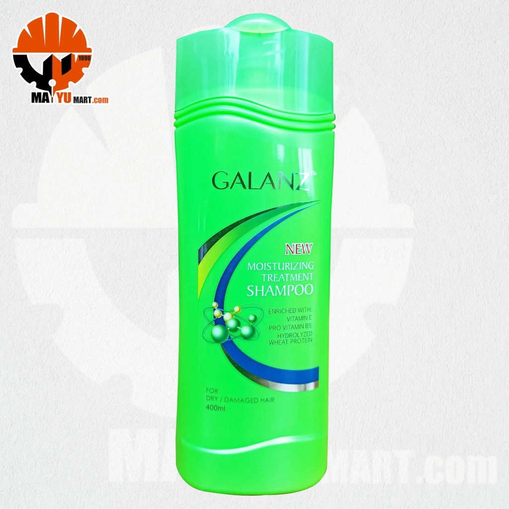 Galanz - Wheat Protein - Moisturizing Treatment Shampoo (200ml) green