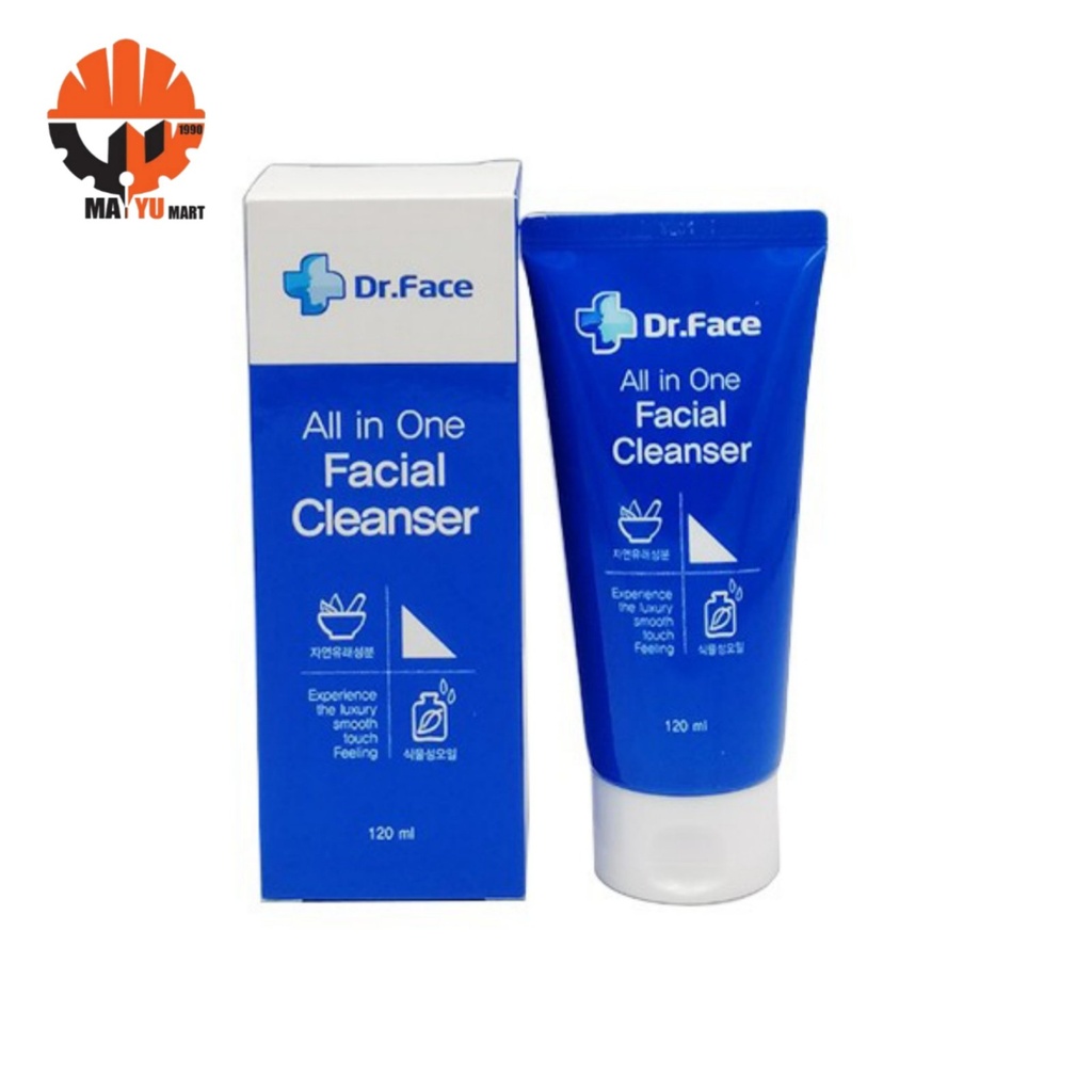 Dr.Face - All in One - Facial Cleanser (120ml) blue