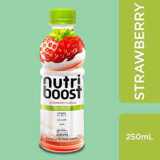 Nutri Boost - Strawberry Flovour Milk+Juice Drink (250ml)