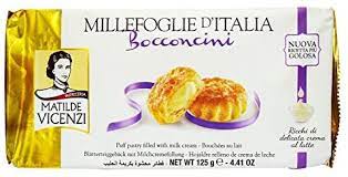 Matilde Vicenzi - Bocconcini - Puff Pastry Filled With Milk Cream (125g)