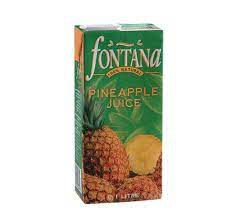 Fontana - Fruit Juice - Pineapple (1Liter)