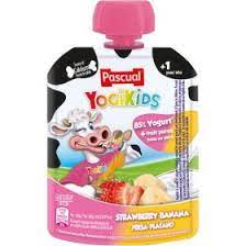 Pascual Yogikids - Strawberry &amp; Banana Pudding  (80g)