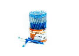 Pencom - Oil Base Gel - Ball Pen - Blue/Red (pcs)