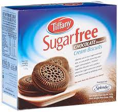 Tiffany - Sugar Free - Chocolate Flavour Cream Biscuit (162g)