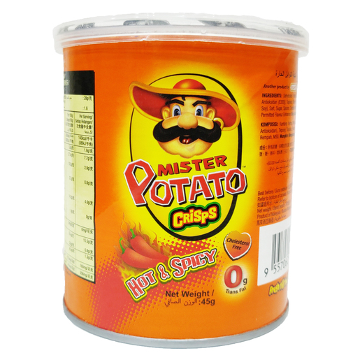 Mister Potato Crisps - Hot &amp; Spicy (40g)