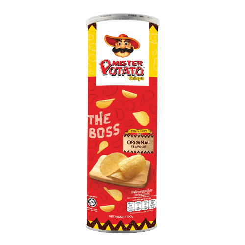 Mister Potato Crisps - Original Flavour - THE BOSS (100g)