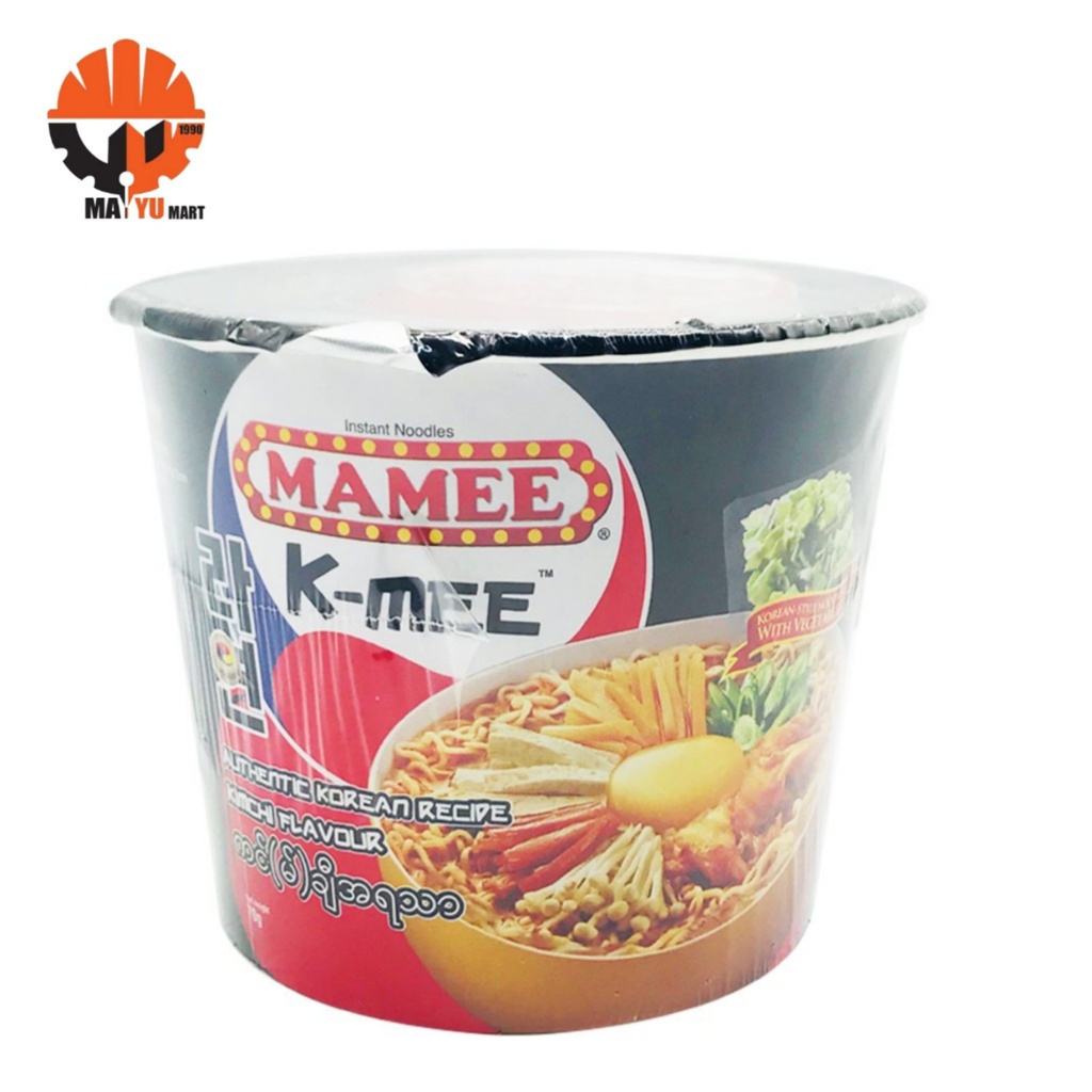 Mamee - Cup Noodles - K Mee - Kimchi Flavour (70g)