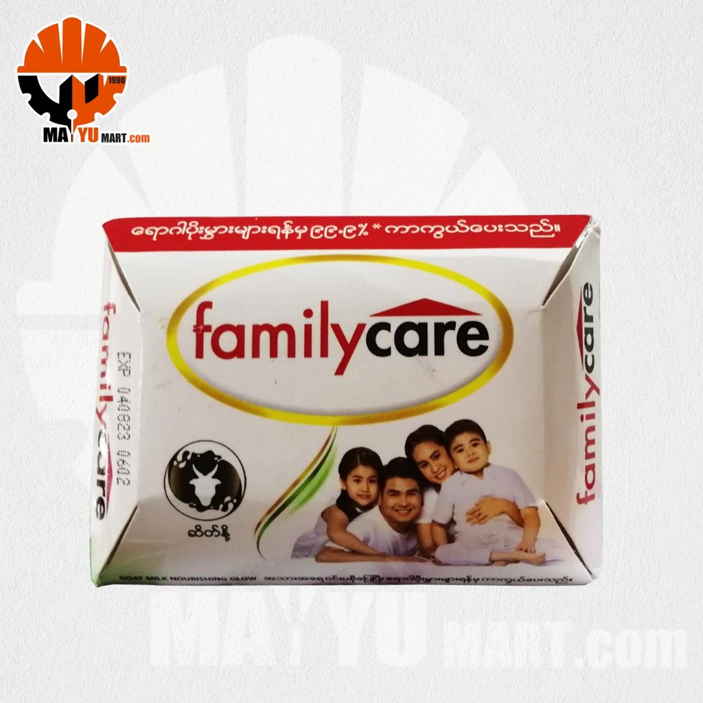 Family Care Soap - Goat Milk Nourishing Glow (110g)