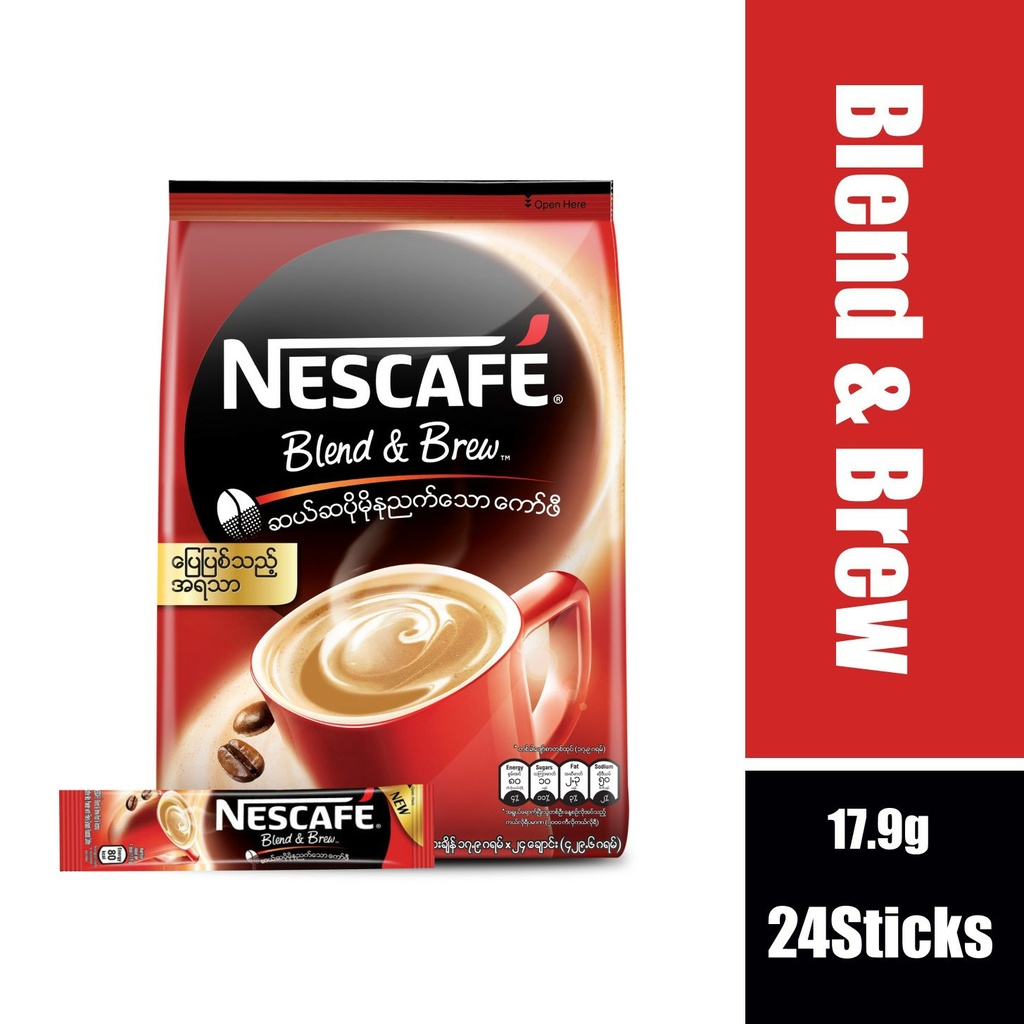 NesCafe - Blend &amp; Brew - Rich &amp; Aroma (17.9g x 24sticks)