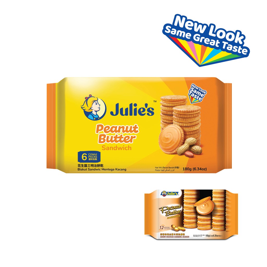 Julie's - Peanut Butter Sandwich Biscuit (180g)