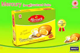 Mercury - Custard Cake (252g)