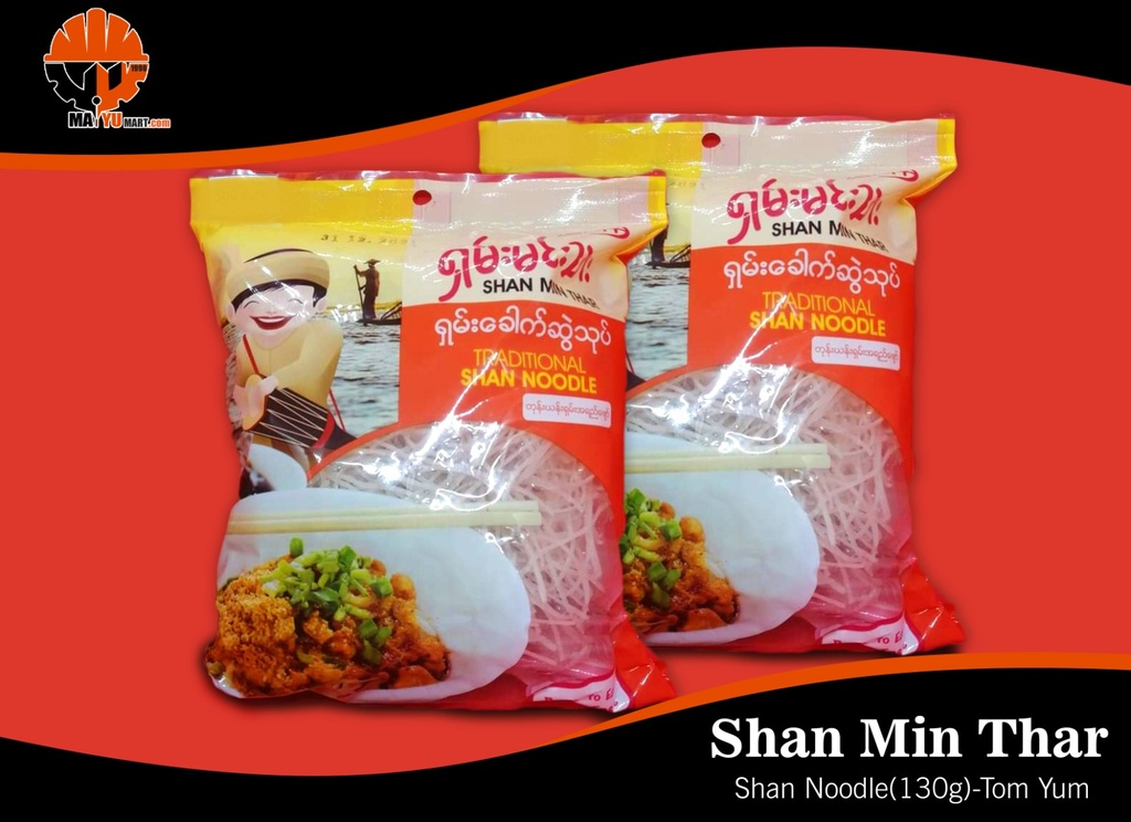 Shan Min Thar - Shan Noodle (130g) - Tom Yum