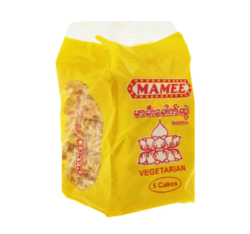 Mamee - Noodles - Plane Vegetrian (5 Cakes) - Halal