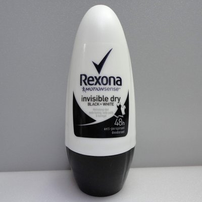 REXONA (Men) - Invisible Dry - Black&amp;White - Roll On (25ml)