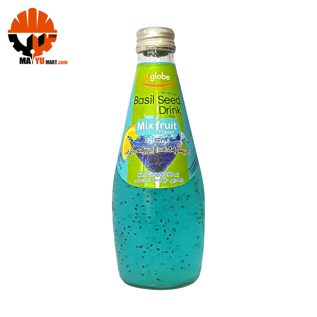 Uglobe - Basil Seed - Mix Fruit Flavour (290ml)