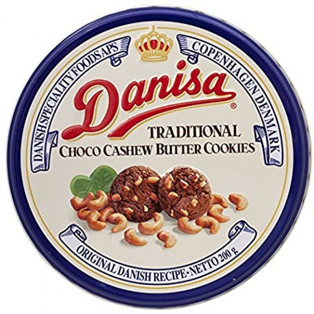 Danisa - Traditional Choco Cashew Butter Cookie (200g)