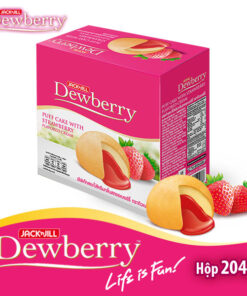 Jack'n Jill - DewBerry - Puff Cake With Strawberry Flavoured Cream(17gx12pcs)