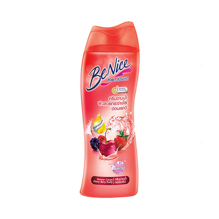 Be Nice - Cherry Berry Purify - Shower Cream - Red (180ml)