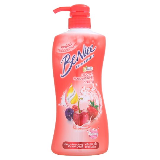 Be Nice - Cherry Berry Purify - Shower Cream - Red (450ml)