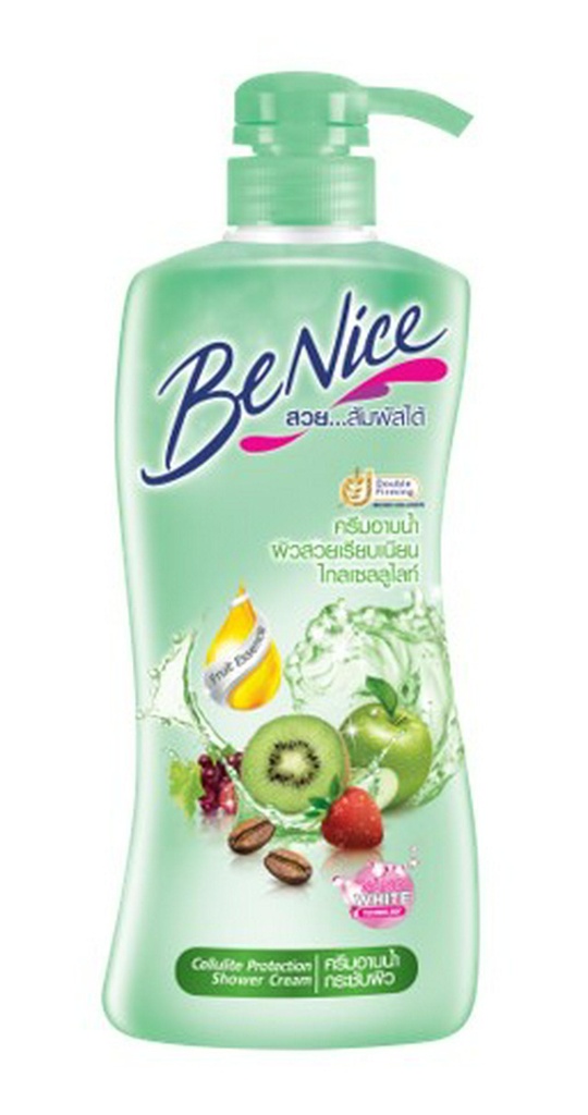 Be Nice - Power Elastic - Shower Cream - Green (450ml)