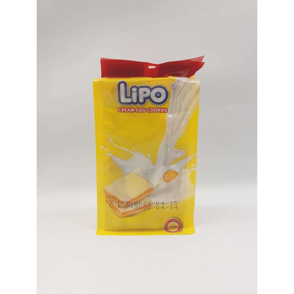 Lipo - Creams Egg Cookies (115g)