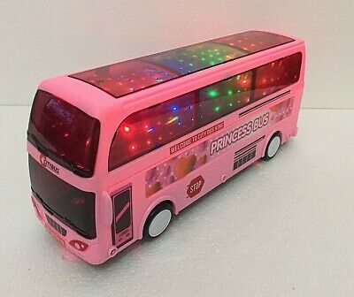 City Bus - Electrical Function Beautiful Lights Music(Pink)