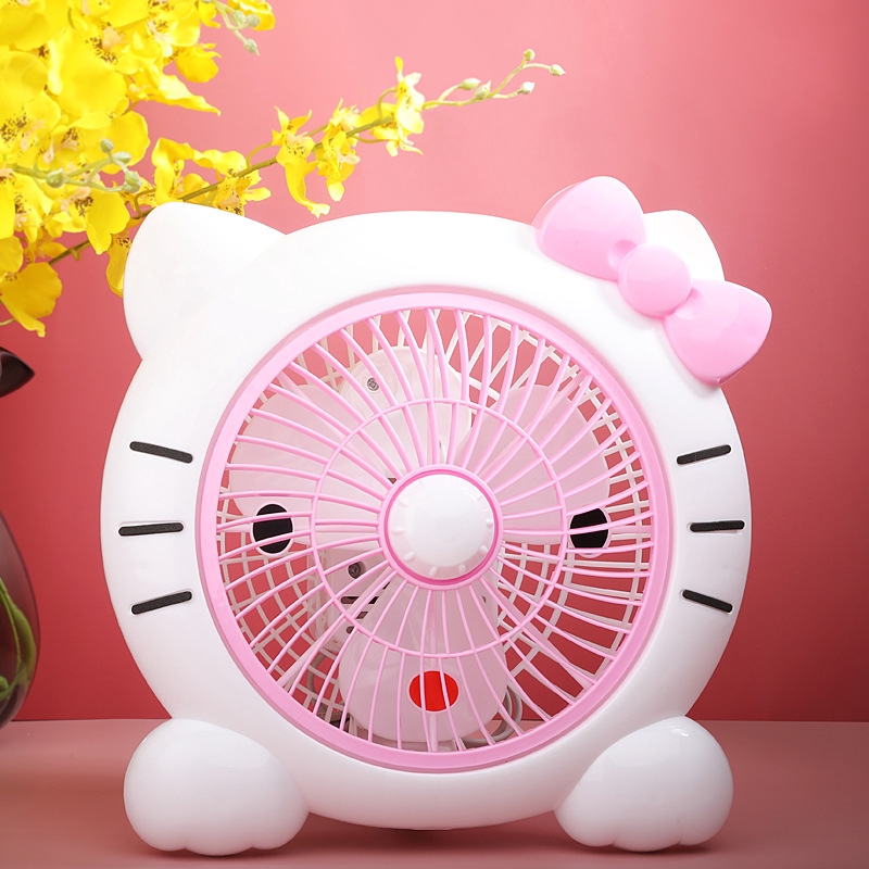 GEO - Cartoon KT Cat Table Fan (190F)