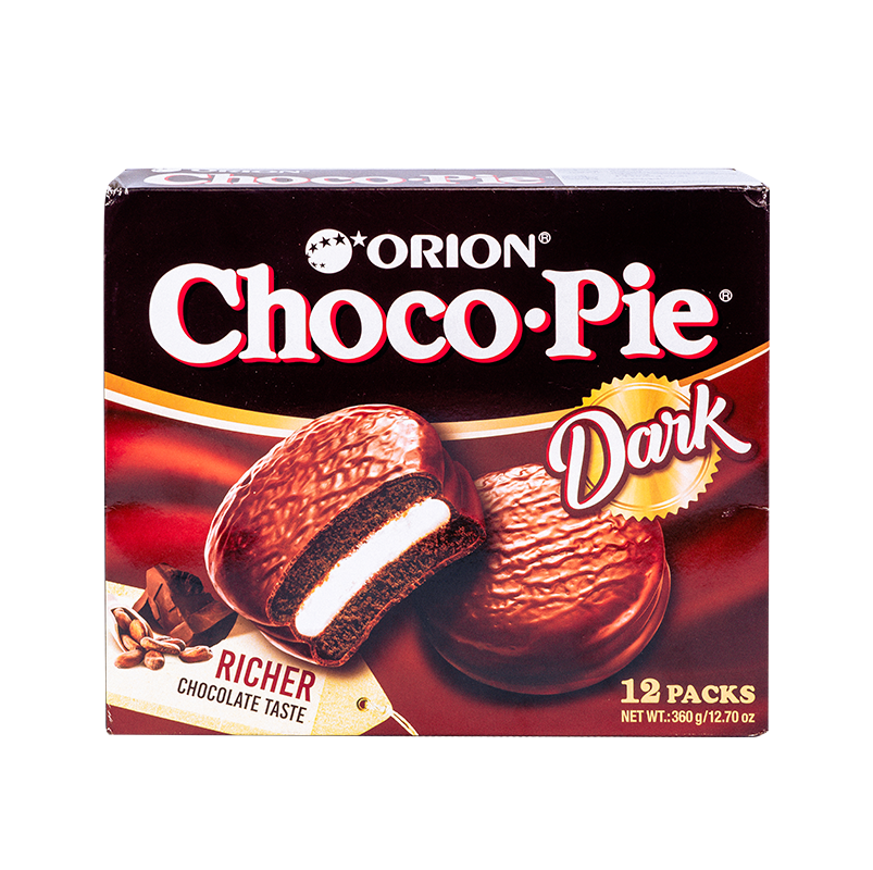 Orion - Choco Pie - Dark - Richer Chocolate Taste (360g)