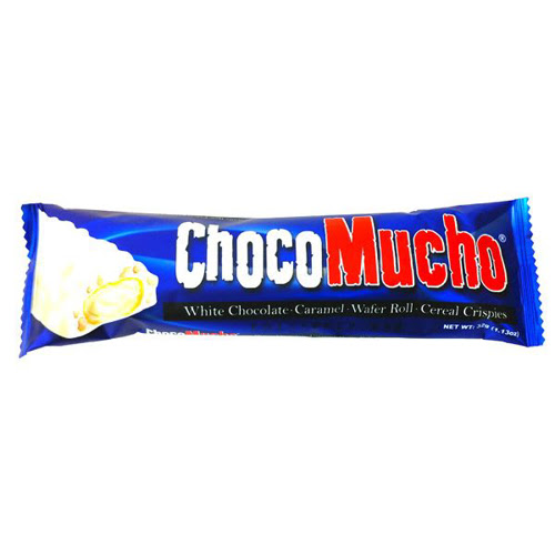 Rebisco - Choco Mucho - White Choco Caramel - Wafer Roll (25g) blue