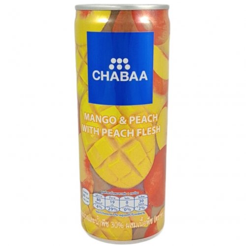 Chabaa - Mango &amp; Peach Juice (230ml)