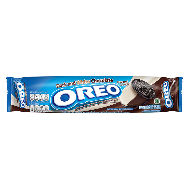 Oreo - Sandwich Biscuit - Dark &amp; White Chocolate (123.5g)