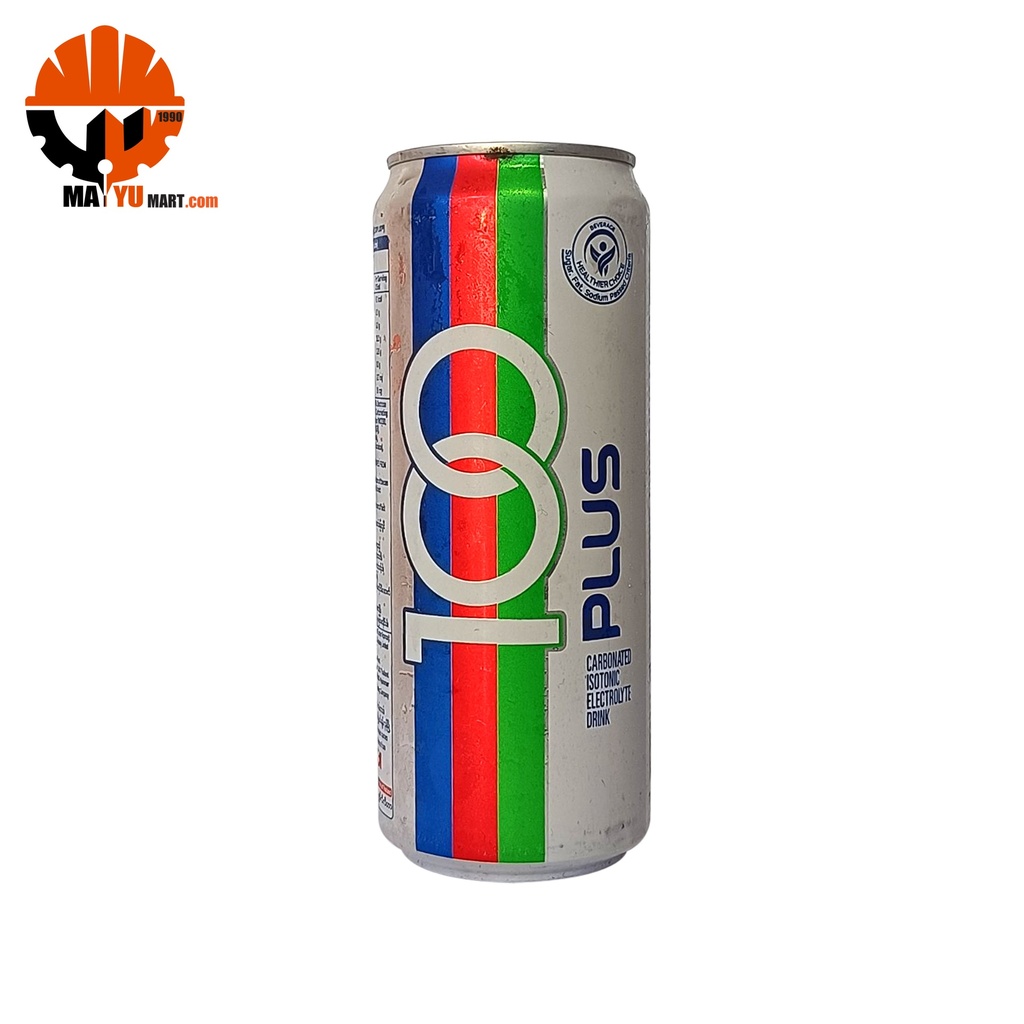 100 Plus - Original Carbonated Isonic Electrolyte Drink (325ml) Can