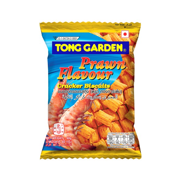Tong Garden - Cracker Biscuits - Prawn Flavour (40g)