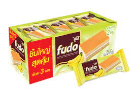 Fudo - Banana Cream Layer Cake (18g x 26 Pcs)