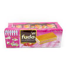 Fudo - Strawberry Cream Layer Cake (18g x 26 Pcs)