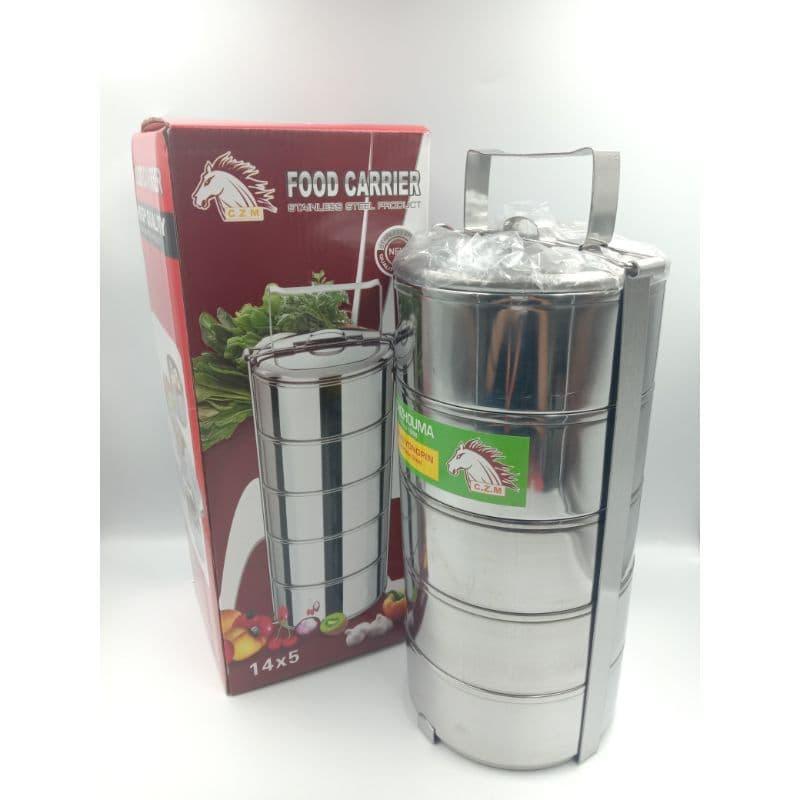 Food Carrier - Stainless Steel (14x5)