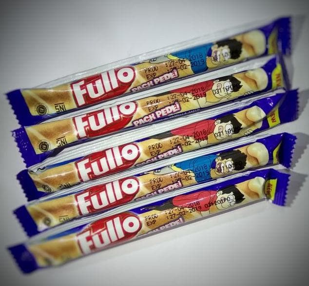 Fullo - Vanilla Milk Wafer Roll (Pcs) (10g)