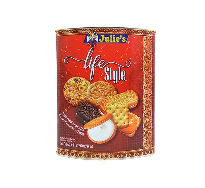 Julie's - Life Style - Assorted Biscuits - Tin (530g)