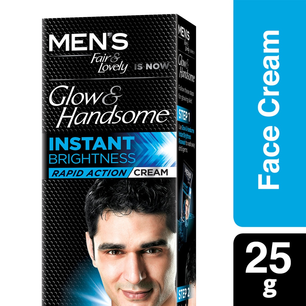 Fair &amp; Lovely (Men) - Glow &amp; Handsome - Instant Brightness (25g)