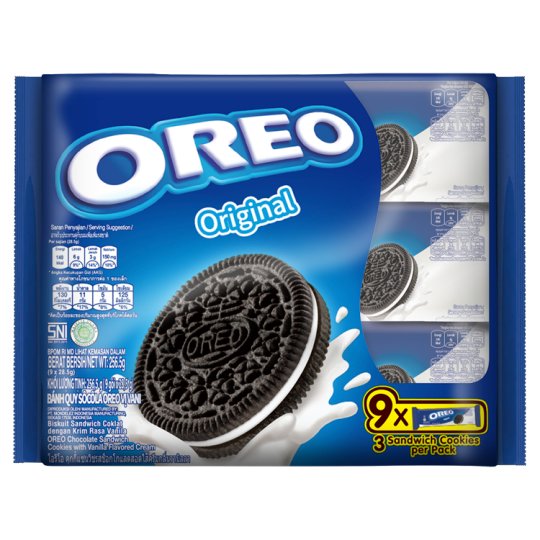 Oreo - Chocolate Sandwich Original (9 x 28.5g / 256.5g)