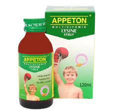 Appeton - Multivitamin - Lysine Syrup (120ml)